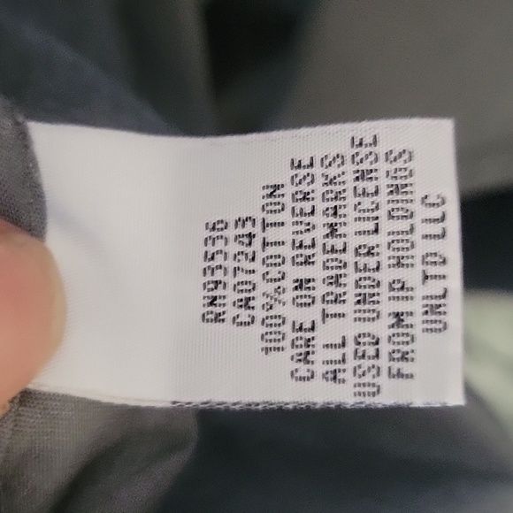 Marc Ecko Poplin  Cut&Sew Gray Long Sleeve Button Up Shirt Pockets S Y2K‎ 90's - Picture 6 of 6